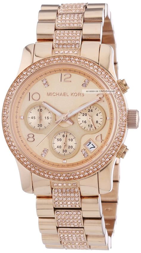 michael kors damenuhr rosegold günstig|Uhren im Rosé.